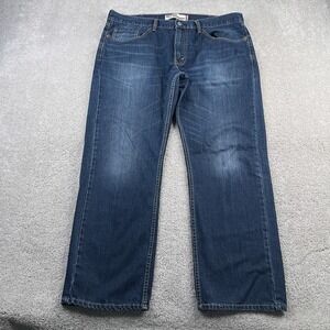 Levis Jeans Mens 38x30 Blue 559 Relaxed Straight Leg Loose Baggy Dark Wash Denim